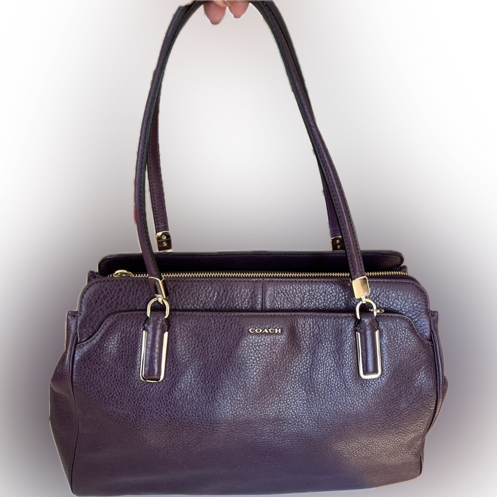 Coach multi section handbag